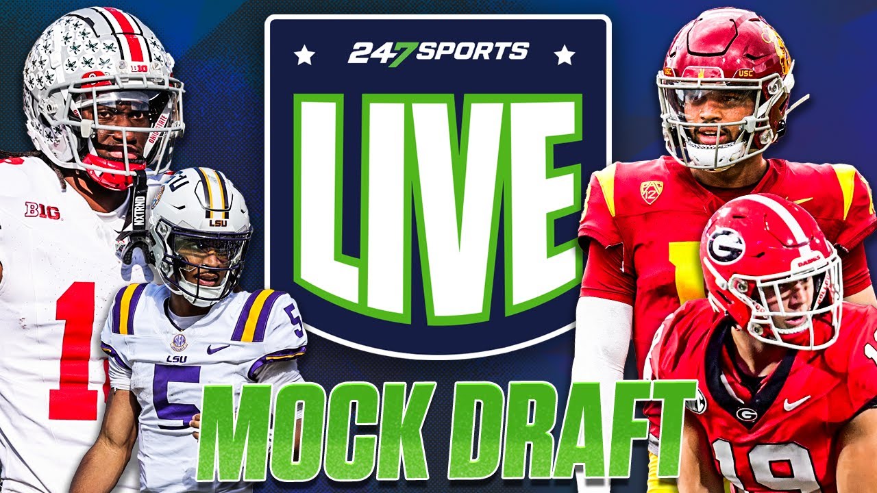 247Sports LIVE: 2024 NFL Mock Draft – Fantasy Style | Complete 1st Round with Former NFL Scout