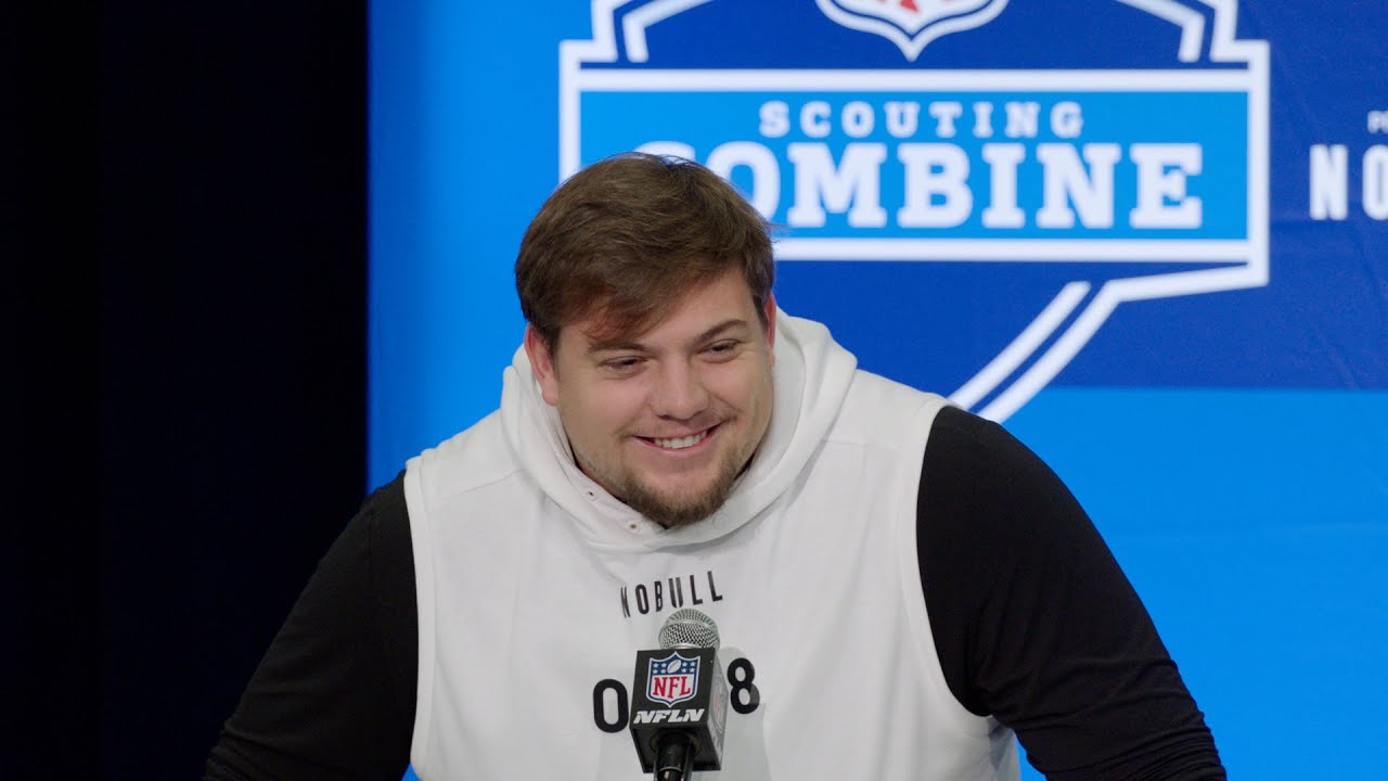 Best of offensive linemen sound | 2024 NFL Scouting Combine