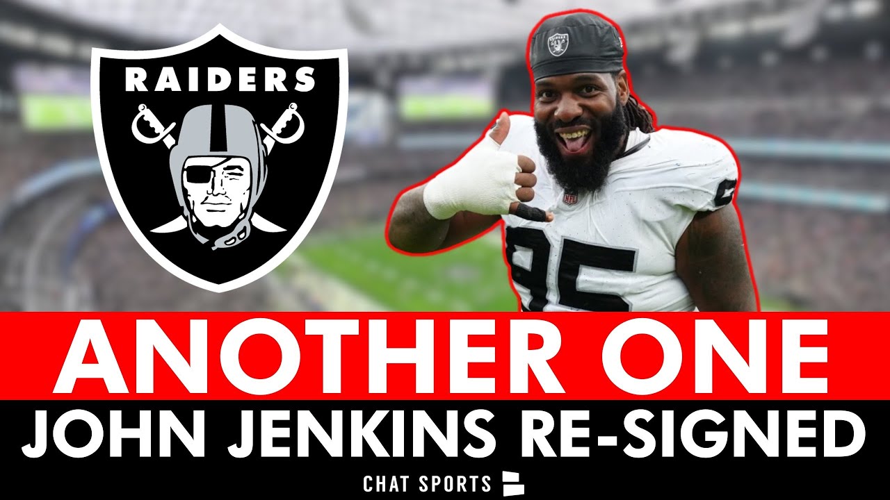 BREAKING: Raiders Are Re-Signing John Jenkins In 2024 NFL Free Agency + Justin Fields Trade News