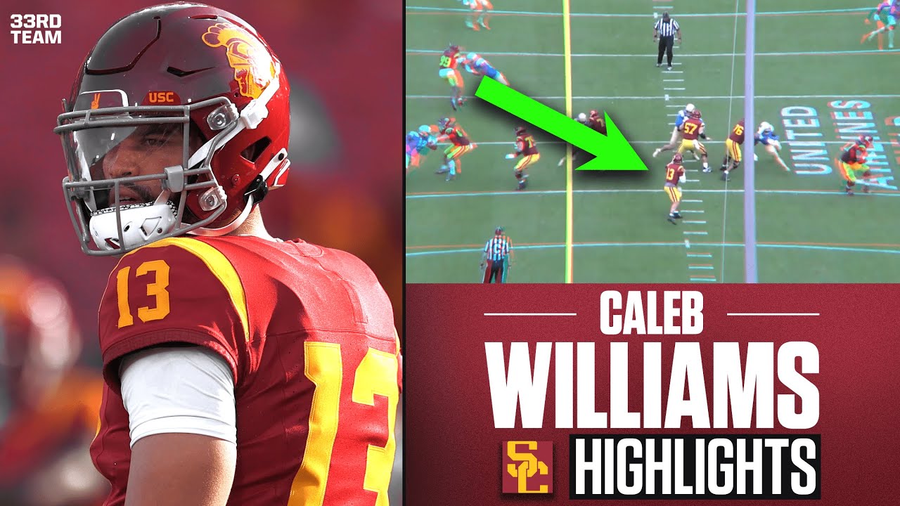 Caleb Williams Highlights & Analysis | 2024 NFL Draft