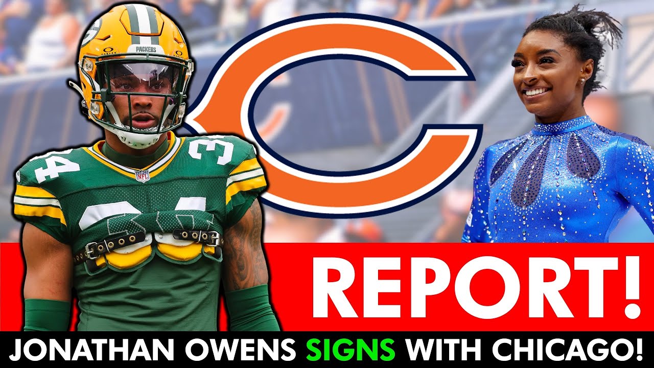 🚨Chicago Bears SIGN Jonathan Owens (Simone Biles Husband) In 2024 NFL Free Agency | Bears News