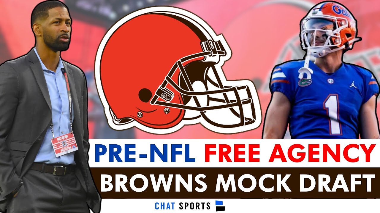 Cleveland Browns Mock Draft Before 2024 NFL Free Agency | 7-Round NFL Mock Draft