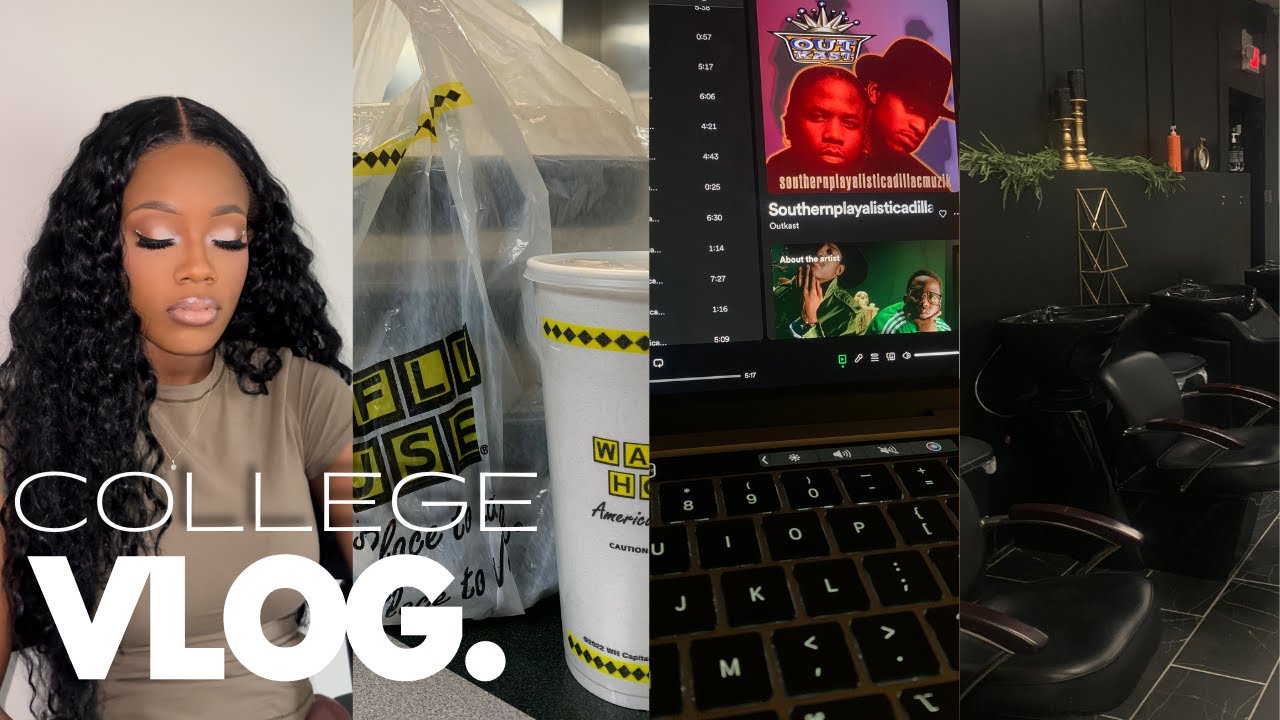 COLLEGE VLOG 002:  Getting Back In the Groove, Modeling, Super Bowl LVIII + MORE