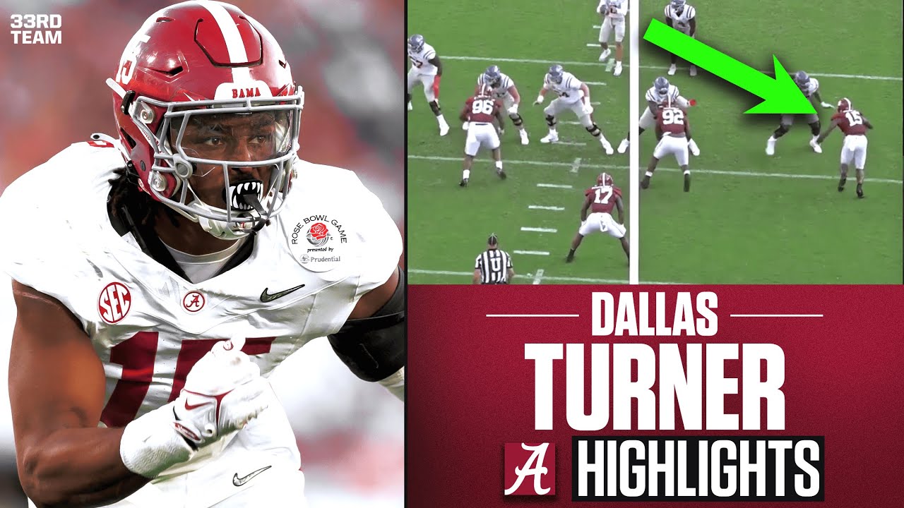 Dallas Turner Highlights & Analysis | 2024 NFL Draft