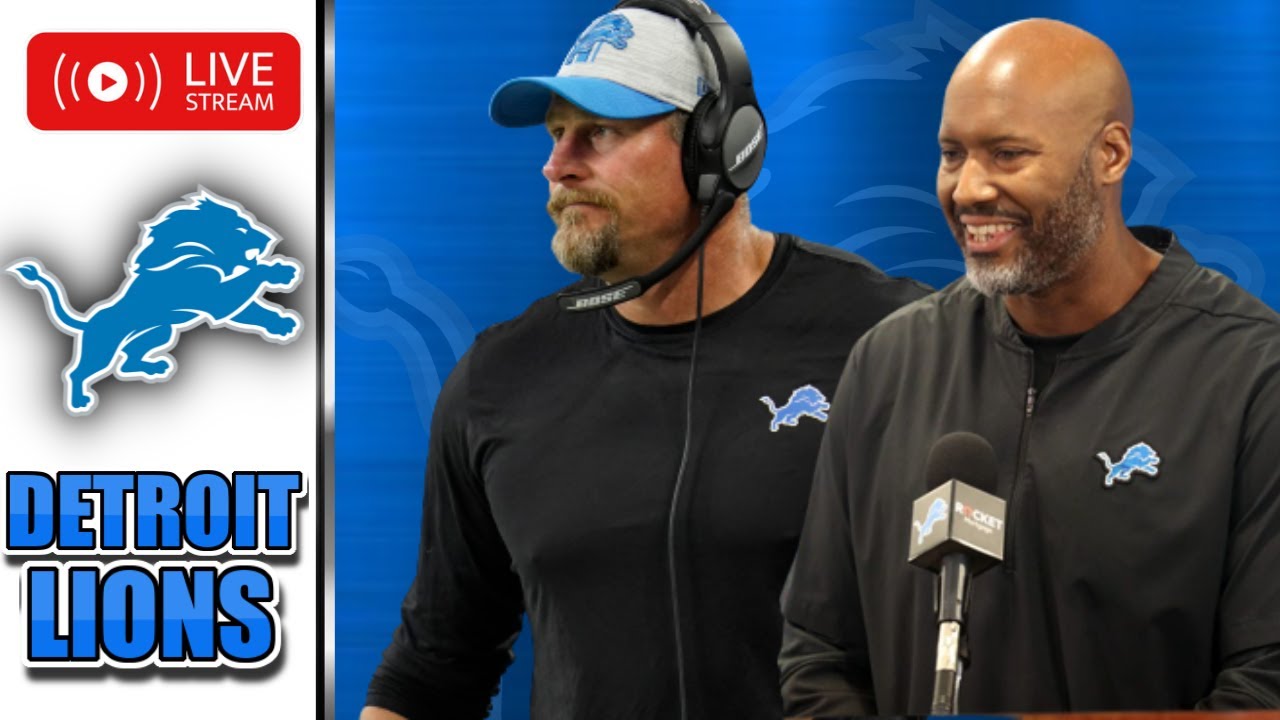 Detroit Lions Free Agency and NFL Draft Latest News & Rumors Livestream