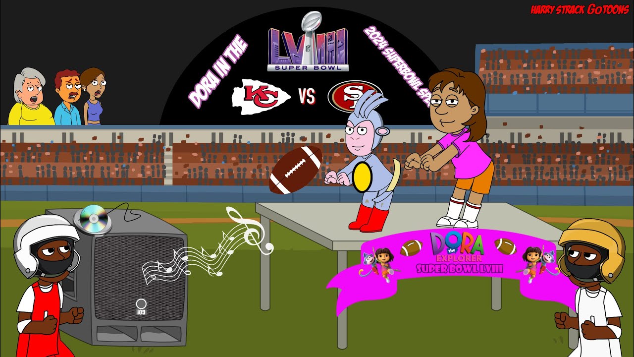 Dora Gets Grounded: Dora in The Super Bowl (Announcement At The End)