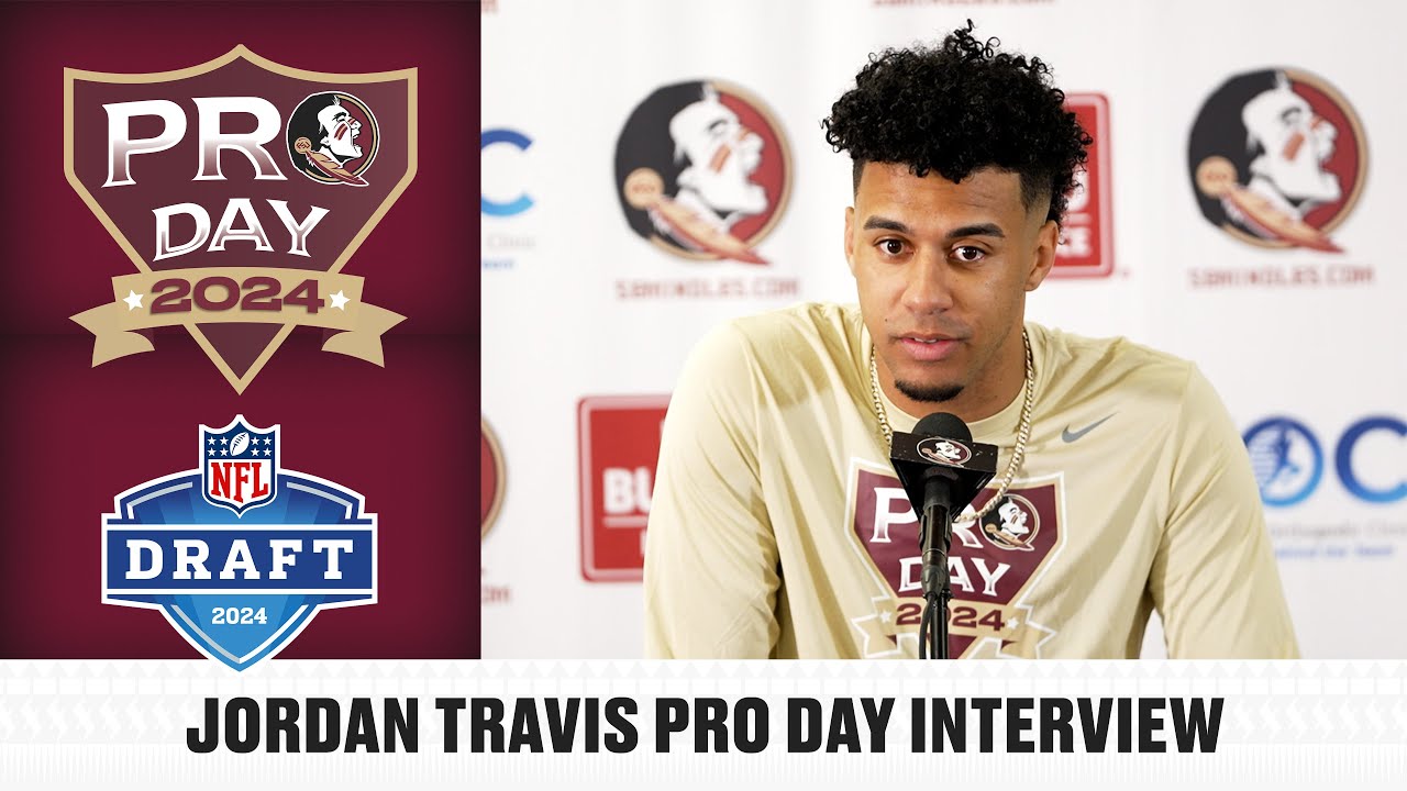 FSU Football | QB JORDAN TRAVIS 2024 FSU Pro Day Interview | NFL Draft