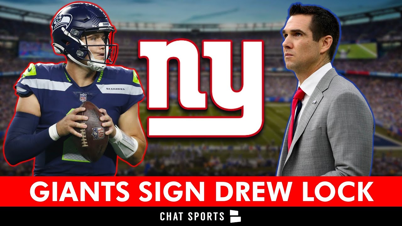 🚨 Giants Signing Drew Lock In 2024 NFL Free Agency + Giants Rumors on Daniel Jones & NFL Draft