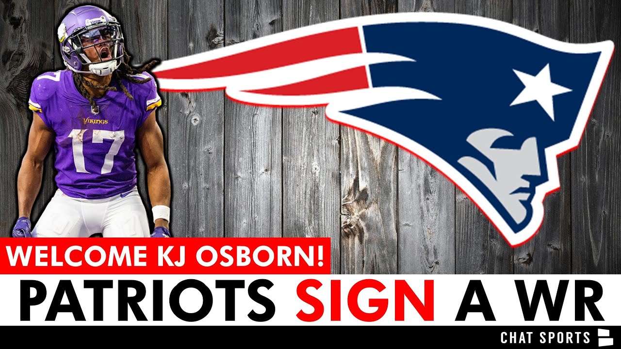 🚨KJ Osborn Signing With Patriots In 2024 NFL Free Agency | Patriots News & Instant Reaction