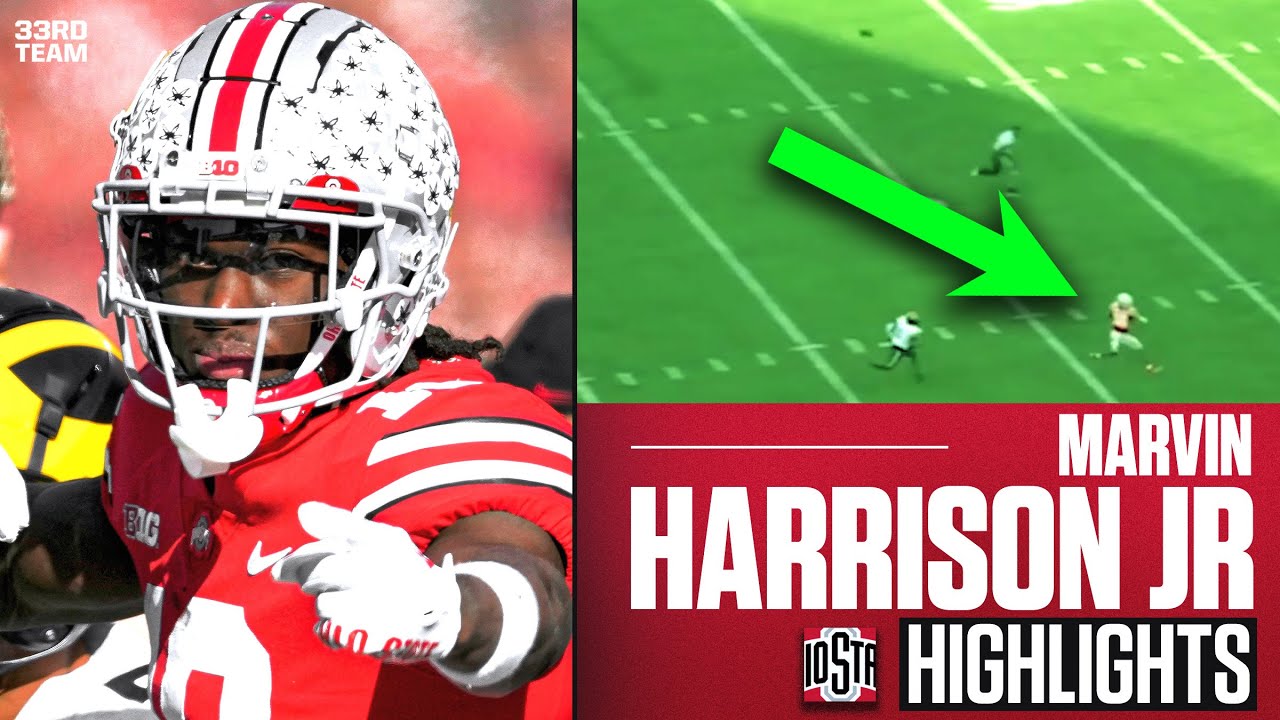 Marvin Harrison Jr. Highlights & Analysis | 2024 NFL Draft