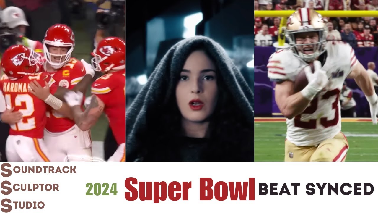 MustWatch-2024 Super Bowl LVIII Beat Synced To: ‘Woah’, ‘Miracle Maker’, and ‘A Million On my Soul’.