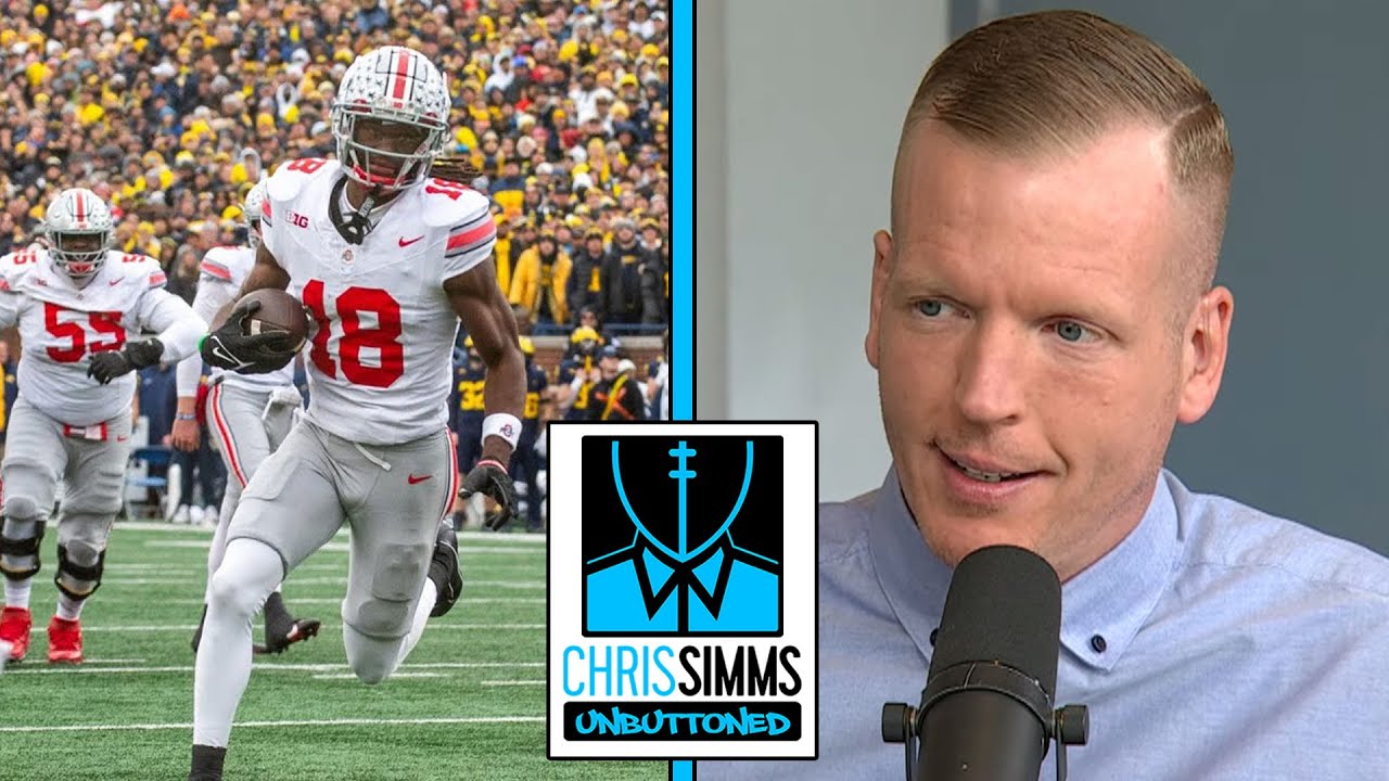 NFL Draft 2024 WR rankings: Marvin Harrison Jr., Ohio State | Chris Simms Unbuttoned | NFL on NBC