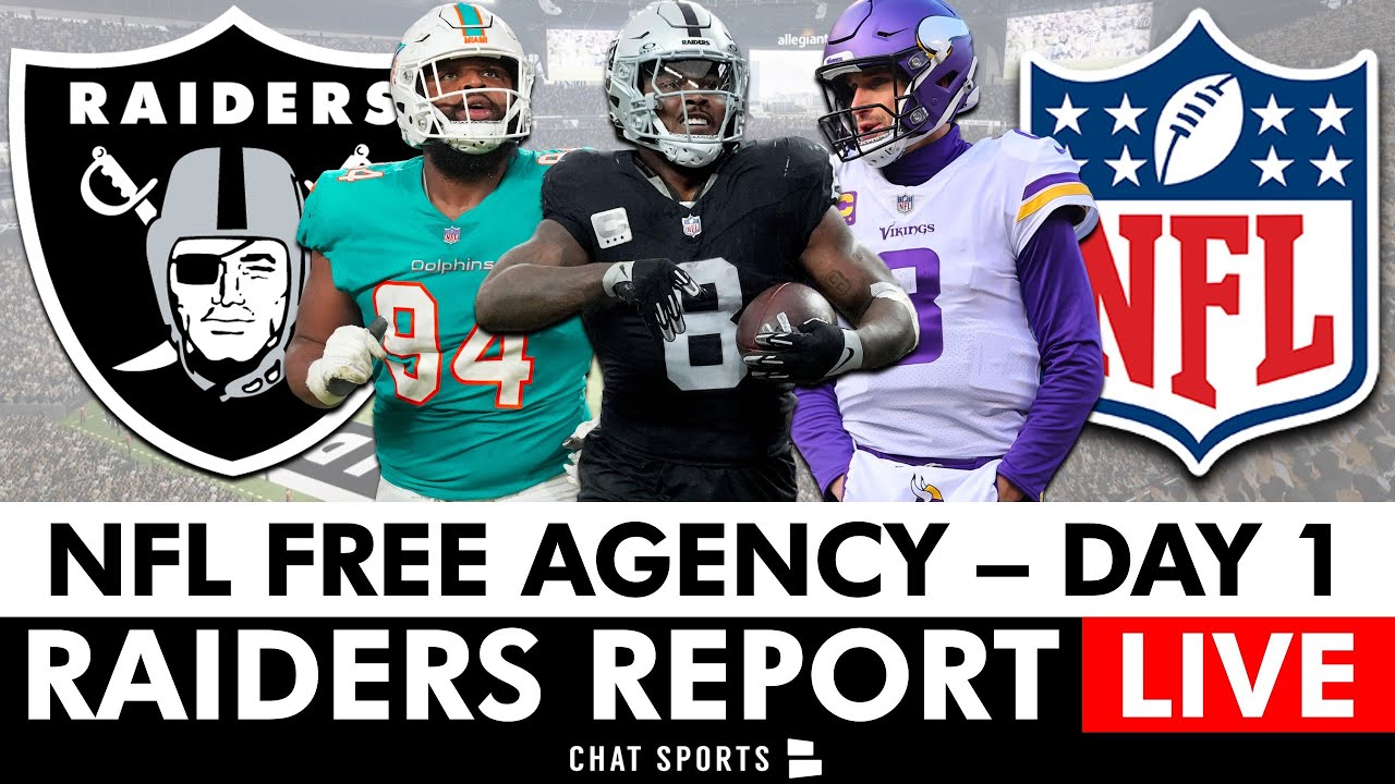 Raiders Free Agency LIVE: 2024 NFL Free Agency Tracker + Las Vegas Raiders Rumors & NFL News | Day 1