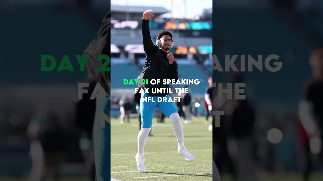 Speaking Fax Until The NFL Draft (Day 21) #shorts #viral #trending #shortsfeed #fyp