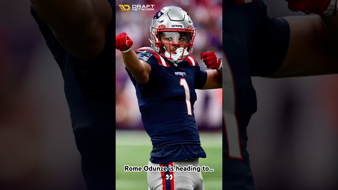 Where will WR Rome Odunze play in 2024? #nfldraft #nfl #2024nfldraft