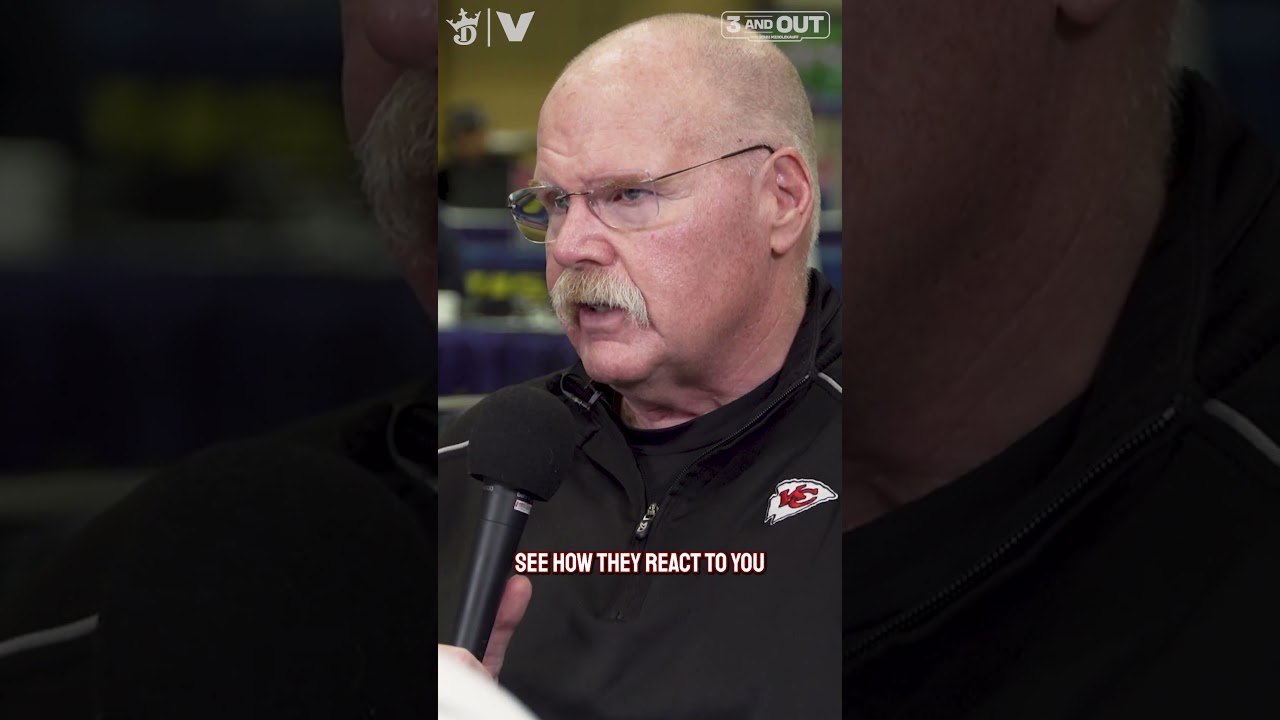 Why Andy Reid attends the NFL Combine | 3 & Out #Chiefs #nfl #football #nflcombine