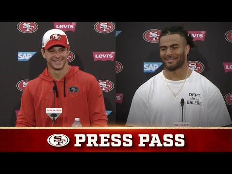 Brock Purdy, Fred Warner Talk Offseason and 2024 NFL Draft | 49ers