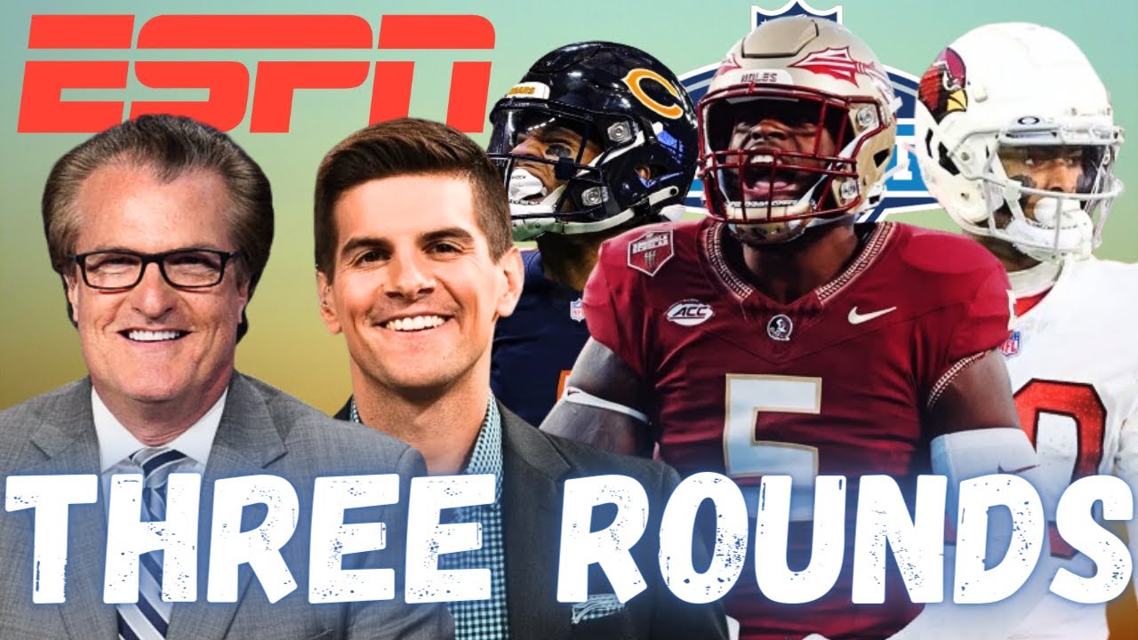 Mel Kiper & Field Yates’ THREE Round 2024 NFL Mock Draft