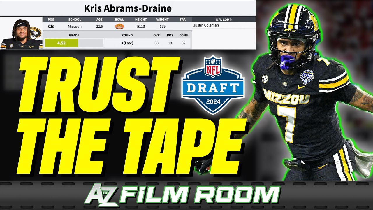 Missouri CB Kris Abrams-Draine: 2024 NFL Draft Scouting Report