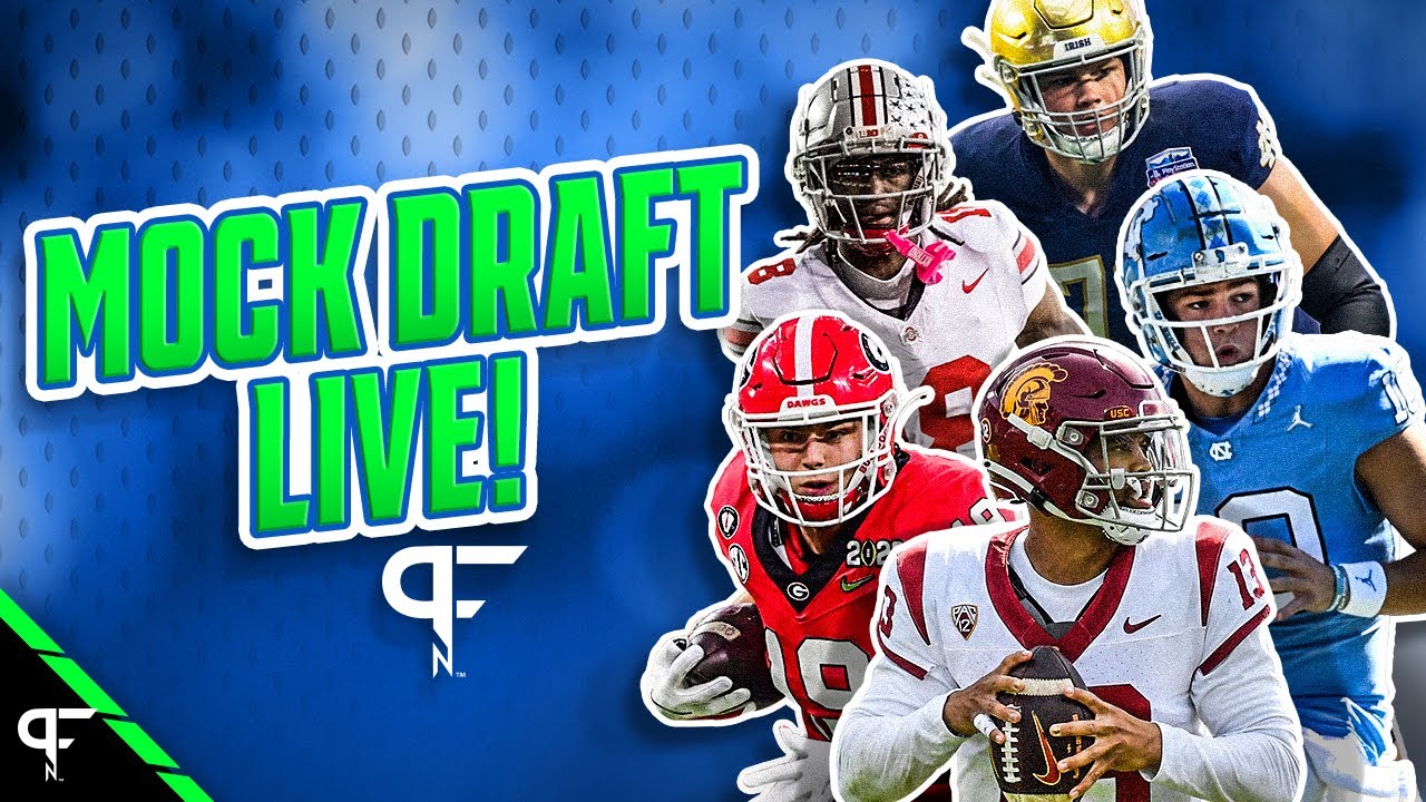 Pro Football Network’s 2024 NFL Mock Draft LIVE!