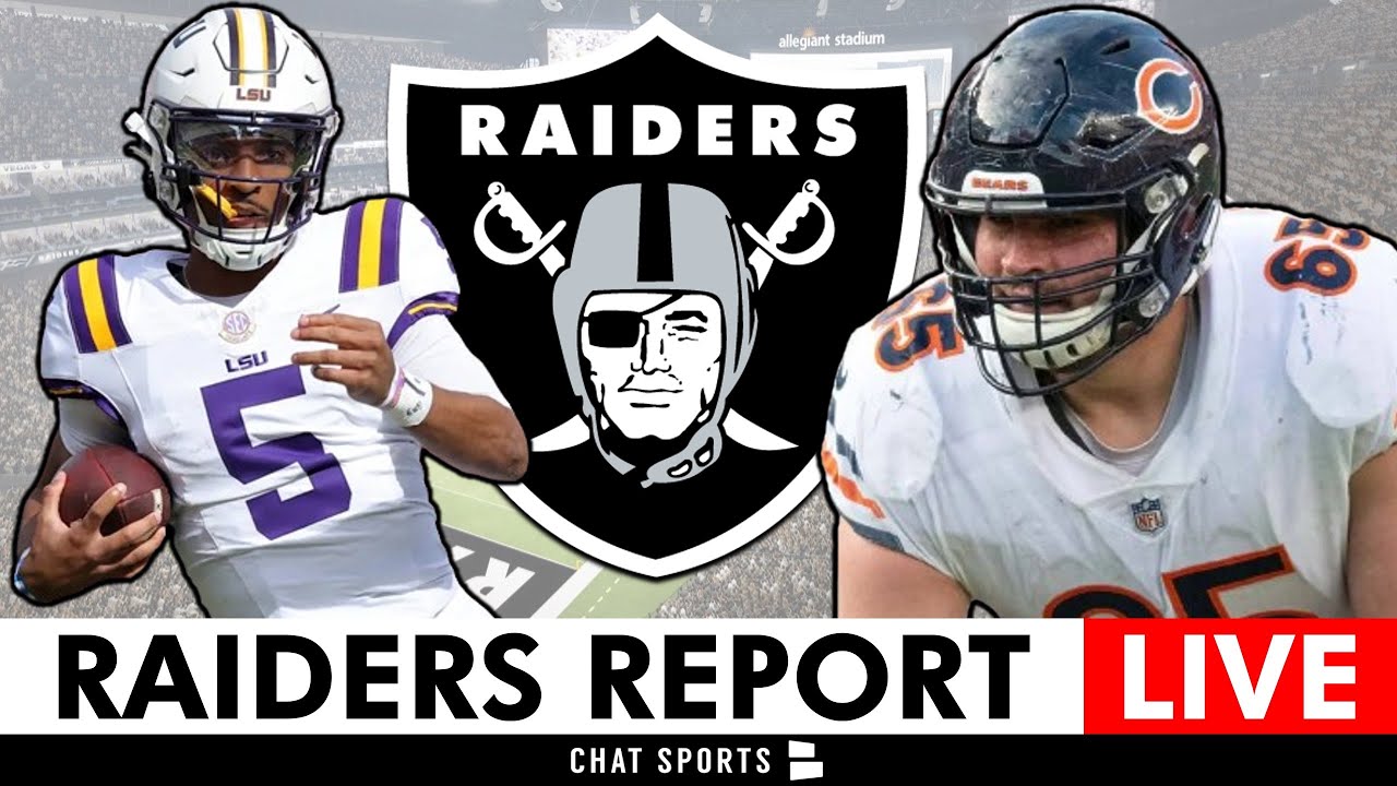 Raiders Rumors LIVE On Jayden Daniels Via ESPN, Cody Whitehair, Davante Adams + NFL Mock Draft