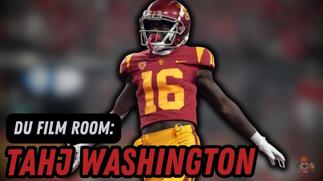 Tahj Washington – 2024 NFL Draft WR Prospect – DU Film Room