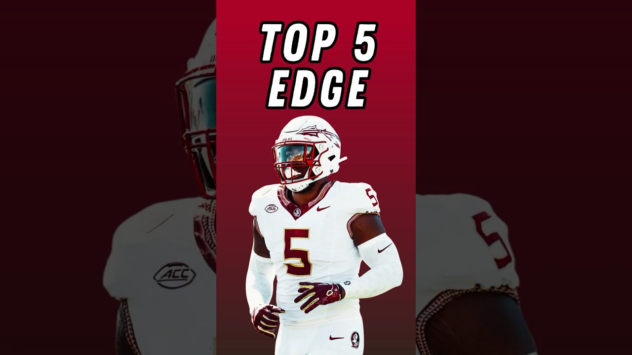 Top 5 EDGE Rushers in the 2024 NFL Draft!!! #shorts #nfl