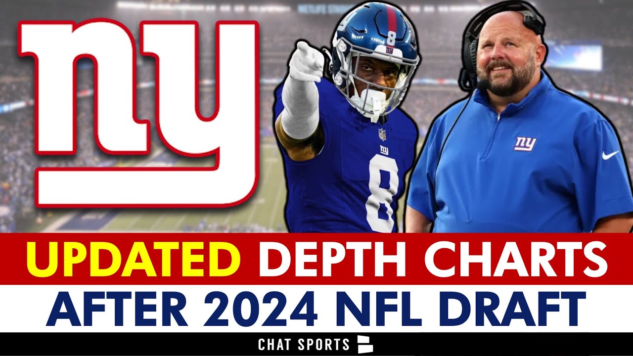 UPDATED New York Giants Depth Charts After 2024 NFL Draft NFL News By