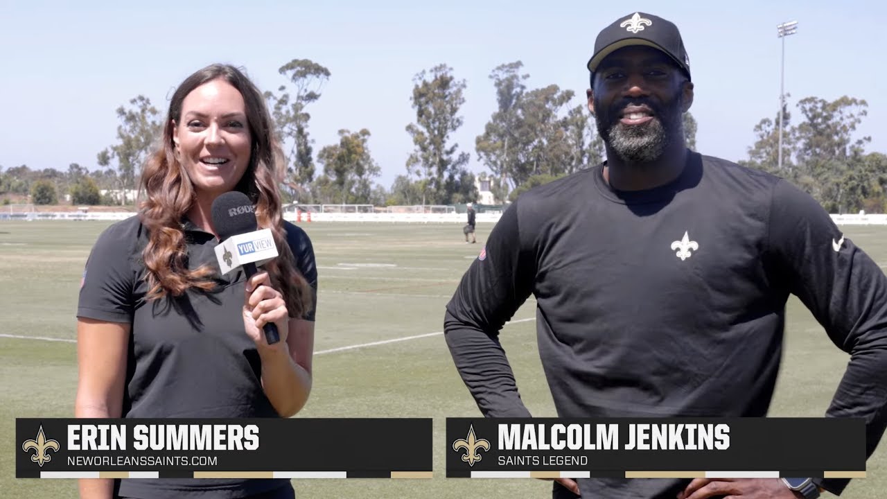 1-on-1 w/ Saints Legend Malcolm Jenkins | Saints Training Camp 2024