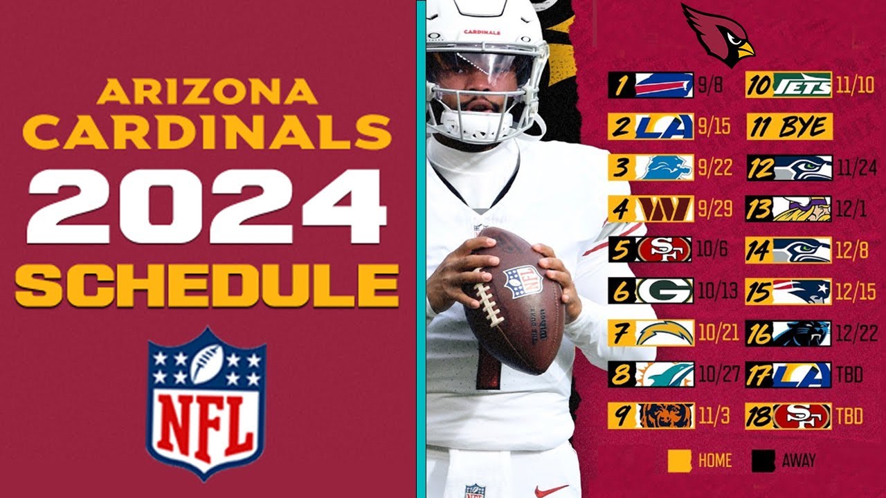 2024-25 Arizona Cardinals Football Game Schedule