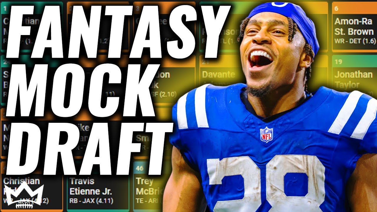 2024 Fantasy Football Mock Draft | 12 Team | PPR (Pick 12)