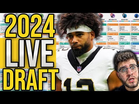 A 2024 Fantasy Football Draft AFTER DARK