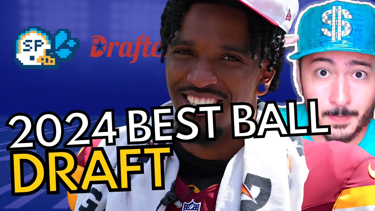 Fantasy Football Draft For $500,000! (PPR Draft) | 2024 Best Ball Draft #165 + 166