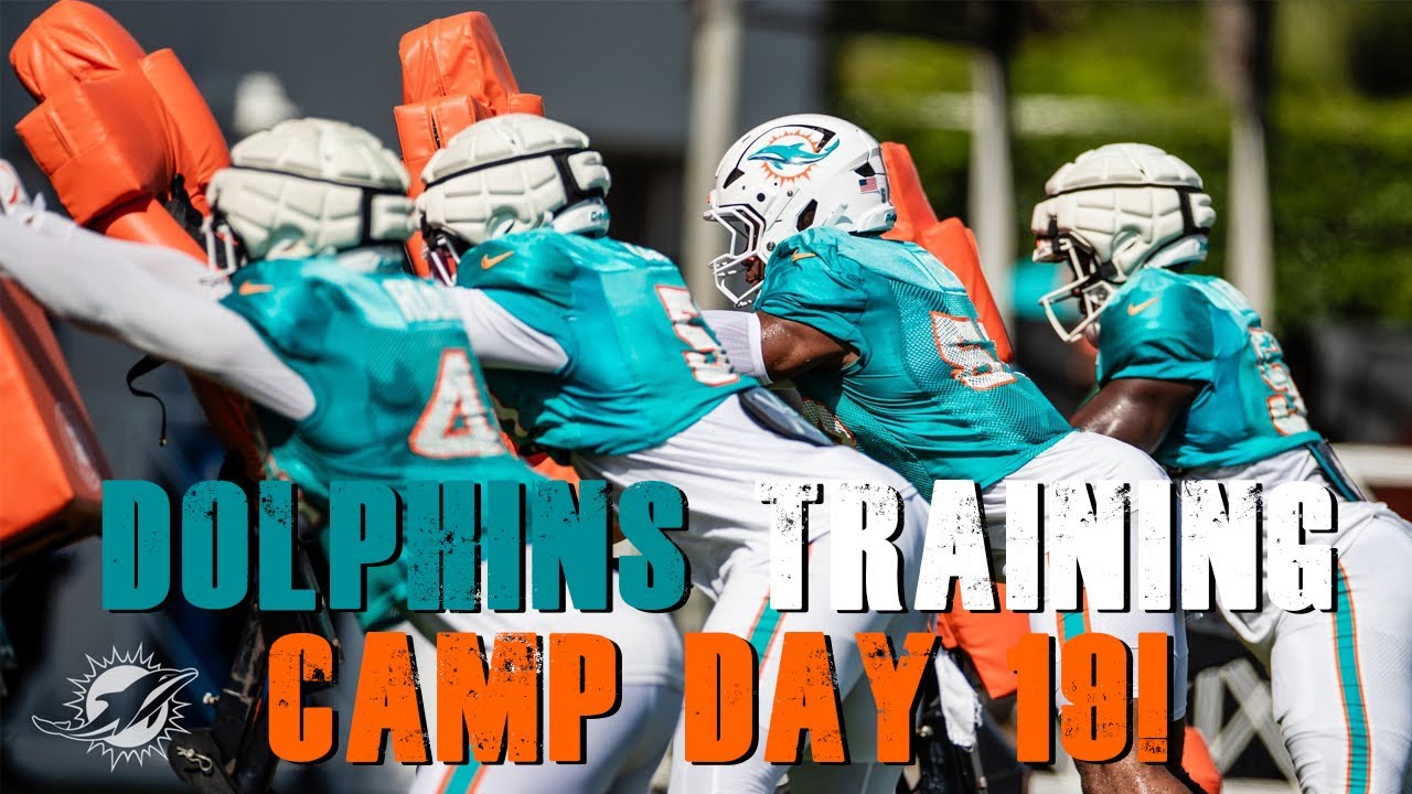 Miami Dolphins 2024 Training Camp Day 19! | Bucs Joint Practice!