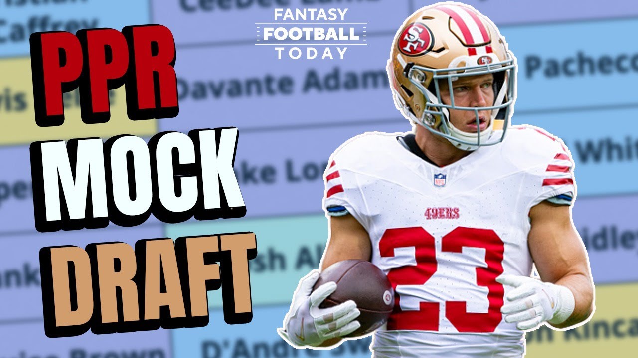 PPR Mock Draft: How Experts and Fans Build Winning Teams! | 2024 Fantasy Football Advice