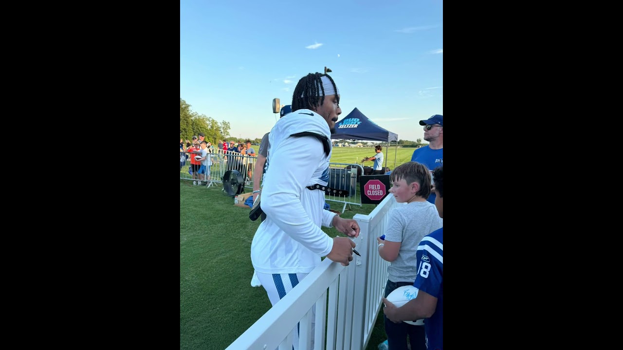 Training camp with Cardinals #colts #preseason #fortheshoe #trainingcamp #coltsnation #nfl