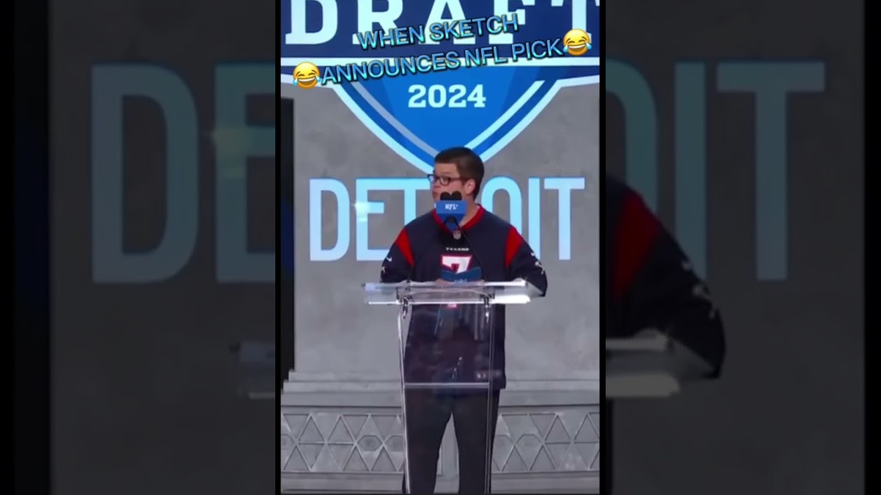 When Sketch Announces NFL Draft Pick