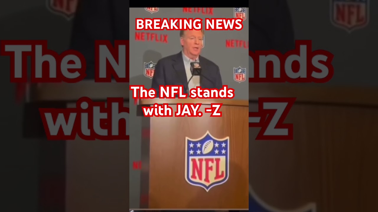 BREAKING NEWS NFL STANDS WITH JAYZ   #jayz #nfl #sports #news #gamers #hiphop #burgerrap