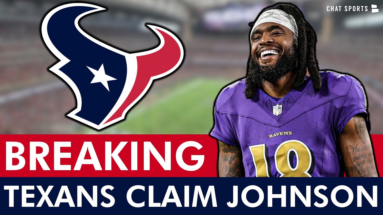 BREAKING 🚨 Texans Signing Former Ravens Receiver Diontae Johnson