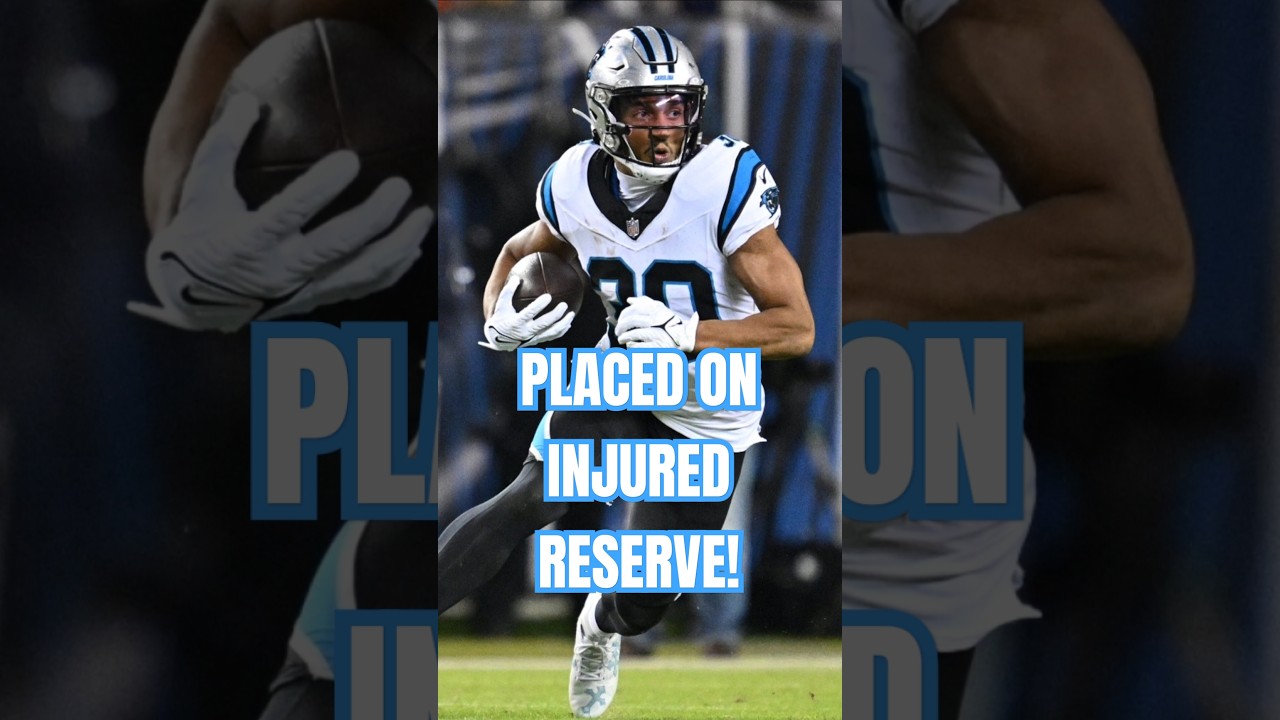 Chuba Hubbard Placed On Injured Reserve! What’s Next? #carolinapanthers #NFL #NFLnews