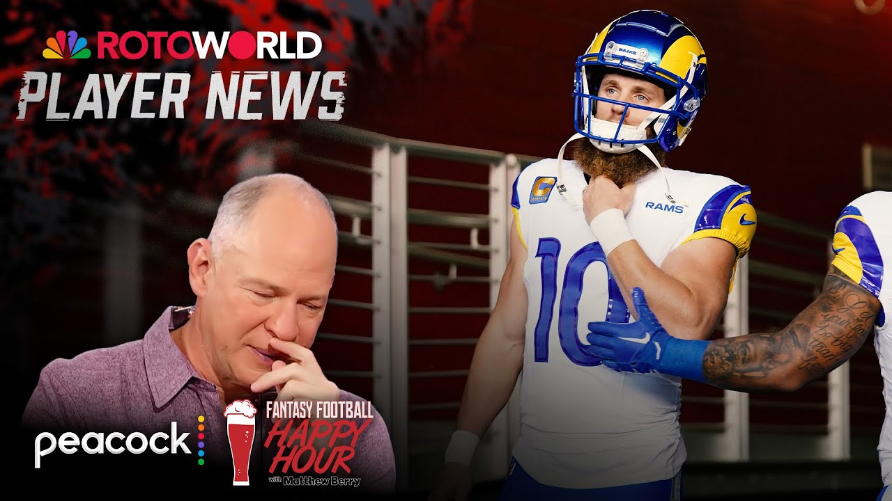 Cooper Kupp puts up fantasy playoff goose egg vs. 49ers | Fantasy Football Happy Hour | NFL on NBC