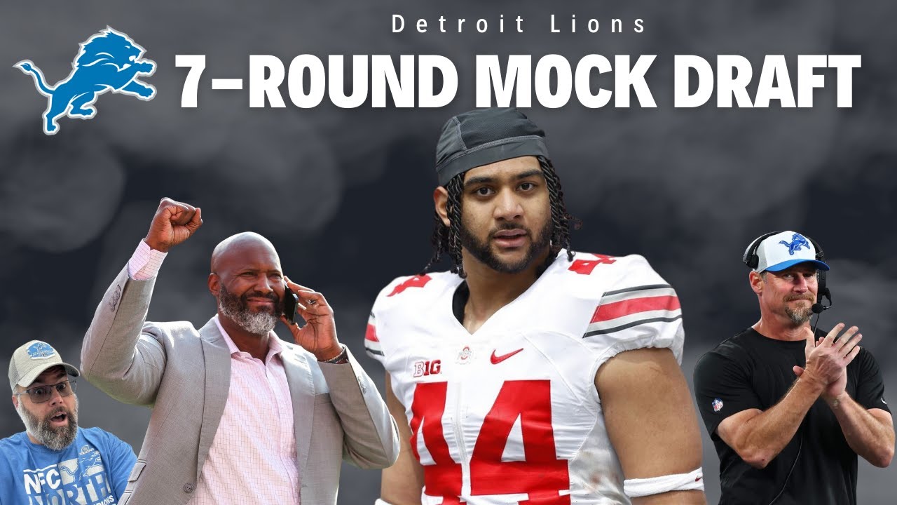 Detroit Lions 7-Round Mock Draft | 2025 NFL Draft | One Pride!