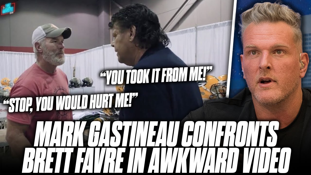 Mark Gastineau Confronts Brett Favre Over Sack Record Controversy In Awkward Clip… | Pat McAfee