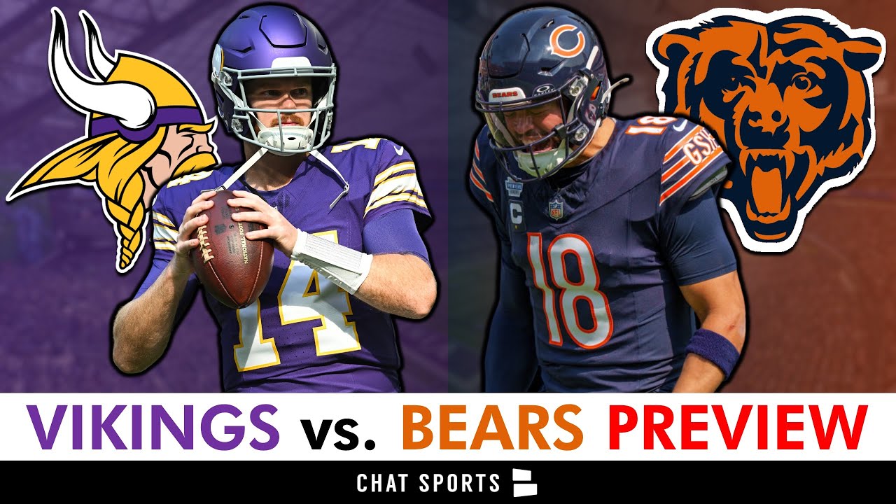 Minnesota Vikings vs. Chicago Bears Preview, Injury News, Analysis & Prediction | NFL Week 15