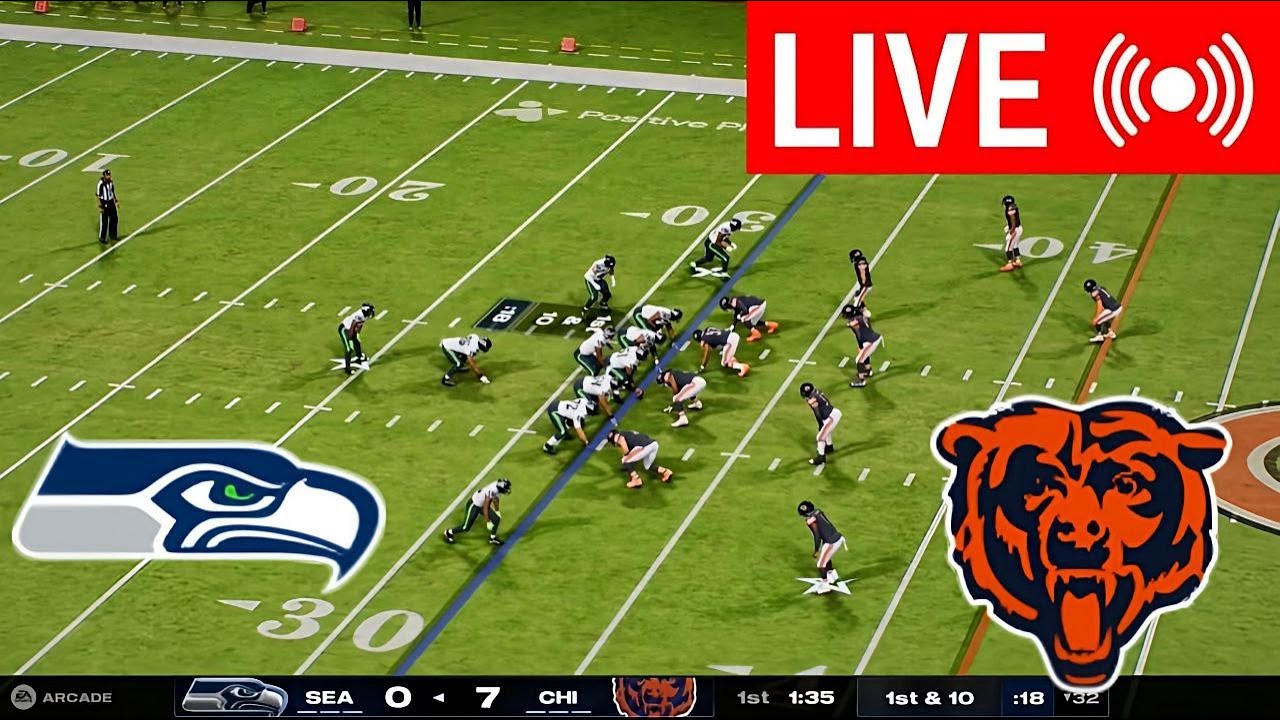 NFL LIVE🔴 Seattle Seahawks vs Chicago Bears| Week 17 NFL Full – December 2024 Madden 25 PS5