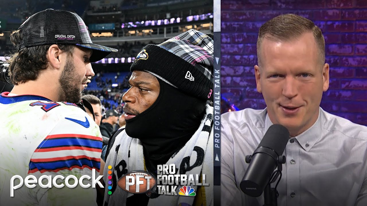 NFL MVP race: Ravens’ Lamar Jackson vs. Bills’ Josh Allen | Pro Football Talk | NFL on NBC