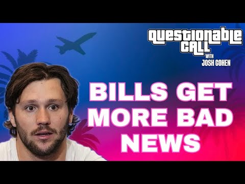 NFL UPDATE: More Bad News For Josh Allen And Buffalo Bills In Latest Update.