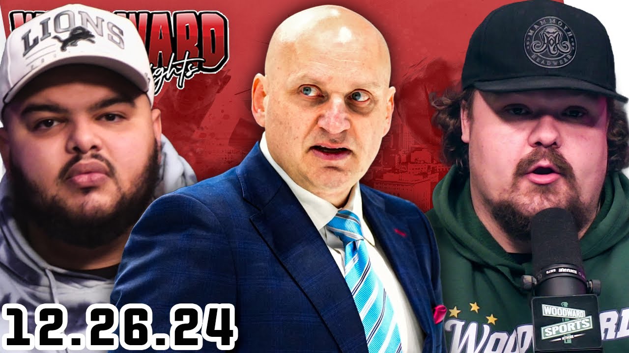 NFL VS NBA, RED WINGS HIRE NEW COACH + MORE | Woodward Heavyweights | December 26th 2024