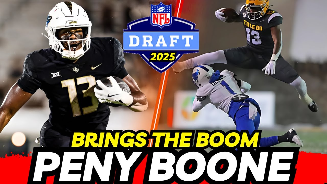 2025 NFL DRAFT PROSPECT Peny Boone | Has a dominating run style & can play in ANY SYSTEM | Baby Bus