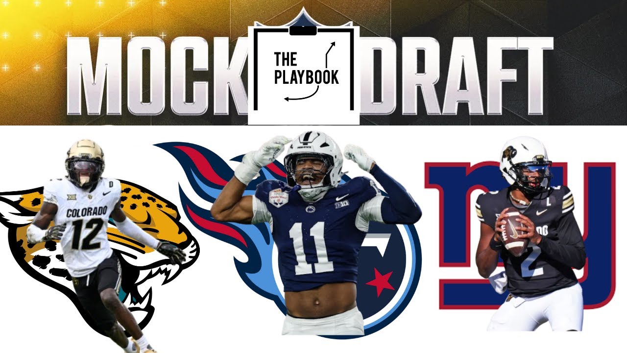 2025 NFL Mock Draft! Abdul Carter goes #1?!